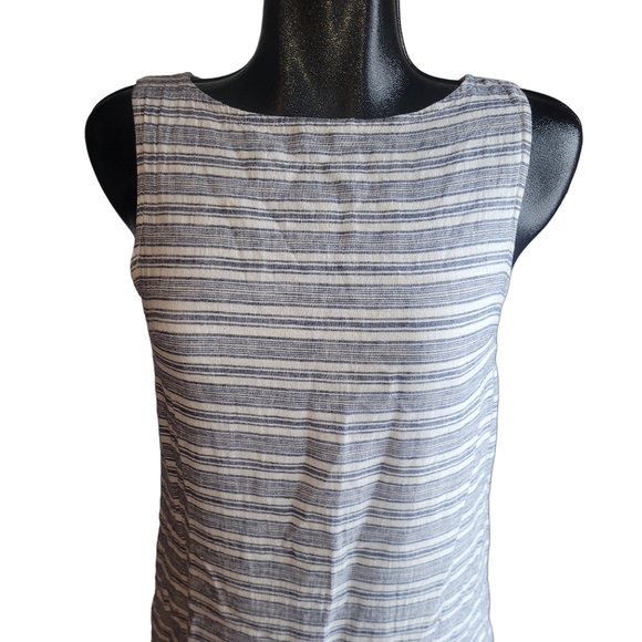 Beachlunchlounge Sleeveless Linen Blend Dress XS - Picture 2 of 7